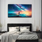 Reaching Artistic Conception Wall Art Canvas Office Home Room Framed 80x45cm