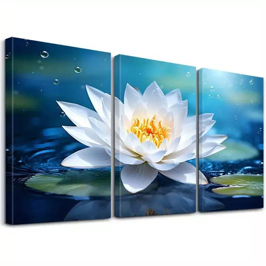 3pcs Abstract Classic Serene Beauty Aesthetic Wall Art Set Canvas Framed 40x60cm - High Quality Print 100% Australian Made Wall Canvas Ready to Hang