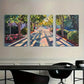 3pcs Dancing Shadows on Sunlit Paths Wall Art Set Canvas Framed 40x60cm - High Quality Print 100% Australian Made Wall Canvas Ready to Hang