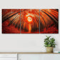 3pcs Autumn Forest Spiraling Down Red Perfect Wall Art Set Canvas Framed 40x60cm - High Quality Print 100% Australian Made Wall Canvas Ready to Hang