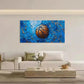 Abstract Basketball Street Wall Art Canvas Office Home Room Framed 80x45cm