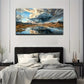 Magnificent Decorative Scary Wall Art Canvas Office Home Room Framed 120x60cm