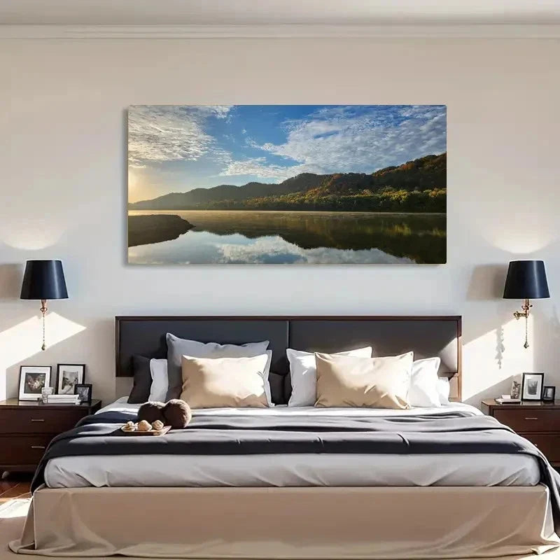 Modern Nature Scenery Decor Wall Art Canvas Office Home Room Framed 120x60cm