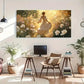 Woman Dress Modern Deco Wall Art Canvas Office Home Room Framed 120x60cm