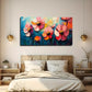 Abstract Watercolor Modern Deco Wall Art Canvas Office Home Room Framed 120x60cm