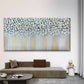 Abstract White Blossom Tree Wall Art Canvas Office Home Room Framed 120x60cm