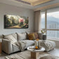 Modern Minimalist Greenhouse Wall Art Canvas Office Home Room Framed 120x60cm
