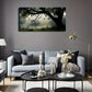 Tree Branches Realistic Spider Wall Art canvas office home room framed 120x60cm