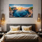 Realistic Sunset Seascape Wall Art Canvas Office Home Room Framed 120x60cm