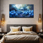 Hydrangea Pavilion Theater Wall Art Canvas Office Home Room Framed 120x60cm