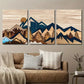 3pcs Sun Mountain and Forest Wall Art Set Canvas Framed 40x60cm - High Quality Print 100% Australian Made Wall Canvas Ready to Hang