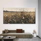 Wildflower Meadow Landscape Wall Art Canvas Office Home Room Framed 120x60cm