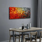 Abstract Leaf Gradient Wall Art Canvas Office Home Room Framed 120x60cm