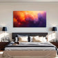 Dynamic Shapes Swirling Pattern Wall Art Canvas Office Home Room Framed 120x60cm