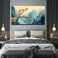 The Mountains Are Rendered Wall Art Canvas Office Home Room Framed 120x60cm