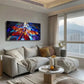 Modern Minimalist Vibracnt Color Wall Art Canvas Office Home Room Framed 120x60cm