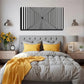 Abstract Vertical Perspective Wall Art Canvas Office Home Room Framed 120x60cm