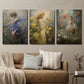 3pcs Meadow Fairy Print Vintage Fairy Mural Wall Art Set Canvas Framed 40x60cm - High Quality Print 100% Australian Made Wall Canvas Ready to Hang