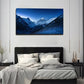 Mountains At Night Stunning Wall Art Canvas Office Home Room Framed 80x45cm