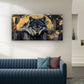 Abstract Wolf Wall Art Canvas Office Home Room Framed 80x45cm