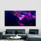 Purple and Pink Diamonds Wall Art Canvas Office Home Room Framed 80x45cm