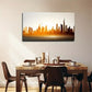 Modern Abstract Landscape Wall Art Canvas Office Home Room Framed 120x60cm