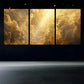 3pcs Baiyun White Modern Cloud Design Metal Print Ready to Hang Art