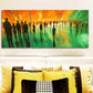 3pcs The man on the ripples Metal Print Ready to Hang Art