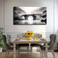Shock Arch Bridge Wall Art Canvas Office Home Room Framed 80x45cm