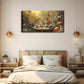 Forest Tea Party With Teacups Wall Art Canvas Office Home Room Framed 120x60cm