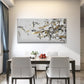 Broken Glass Shards Abstract Wall Art Canvas Office Home Room Framed 120x60cm