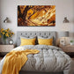 Abstract Life In The Desert Wall Art Canvas Office Home Room Framed 80x45cm