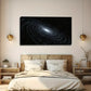 Unique Galaxy Space Happy Wall Art Canvas Office Home Room Framed 120x60cm