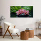 Dewy Orchid Design Aesthetic Wall Art Canvas Office Home Room Framed 120x60cm