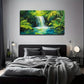 Simple Decorative Aesthetic Wall Art Canvas Office Home Room Framed 80x45cm