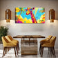 Modern Giraffe Fashion Glasses Wall Art Canvas Office Home Room Framed 120x60cm