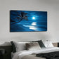 Tranquil Sea Landscape Wall Art canvas office home room framed 120x60cm