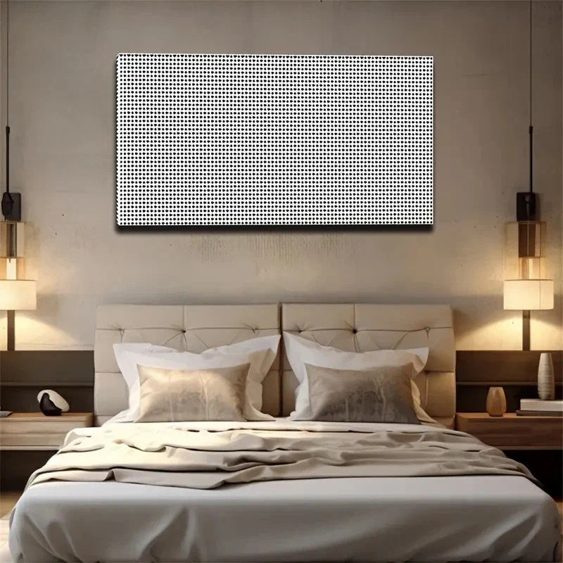 Modern Bohemian Abstract Spray Wall Art Canvas Office Home Room Framed 120x60cm