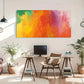 Abstract Brush Strokes Deco Wall Art Canvas Office Home Room Framed 120x60cm