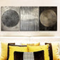3pcs Three different textures Metal Print Ready to Hang Art