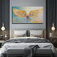 Flying Angel Suitable Wall Art Canvas Office Home Room Framed 80x45cm