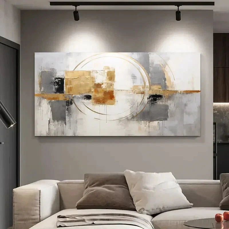 Odorless Neutral-Toned Design Wall Art Canvas Office Home Room Framed 120x60cm