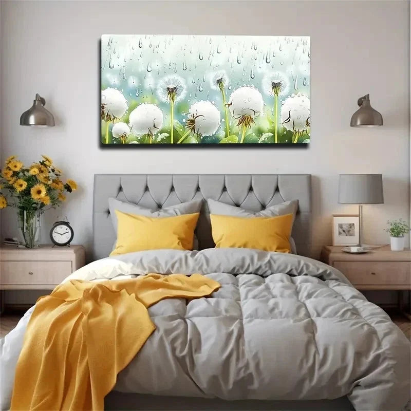 Fresh And Moist Vegetation Wall Art Canvas Office Home Room Framed 120x60cm
