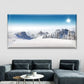 Winter Snow Scenery Images Wall Art Canvas Office Home Room Framed 120x60cm