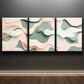 3pcs Abstract Shapes and Soft Pastel Colors Wall Art Set Canvas Framed 40x60cm - High Quality Print 100% Australian Made Wall Canvas Ready to Hang
