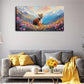 Tiger In Colorful Meadow Scene Wall Art Canvas Office Home Room Framed 120x60cm