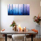 Modern Minimalist Forest Wall Art Canvcas Office Home Room Framed 120x60cm