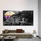 Collage of Landscapes Wall Art Canvas Office Home Room Framed 120x60cm