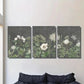 3pcs Vintage Rustic Garden Floral Painting Wall Art Set Canvas Framed 40x60cm - High Quality Print 100% Australian Made Wall Canvas Ready to Hang