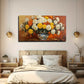Vibrant Sunflowers Vase Wall Art Canvas Office Home Room Framed 120x60cm